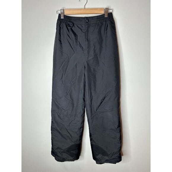 Rawik Youth Snow Outdoor Pants Size L 10-12 Black Ski Snowboard - Picture 1 of 12